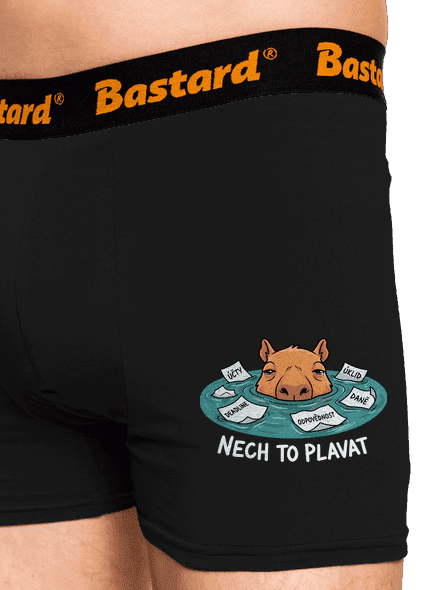 Nech to plavat boxerky Black