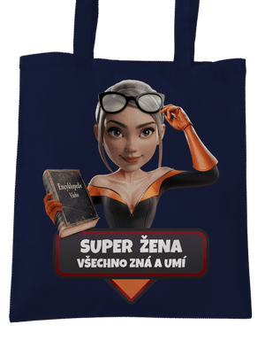 Super máma taška French Navy