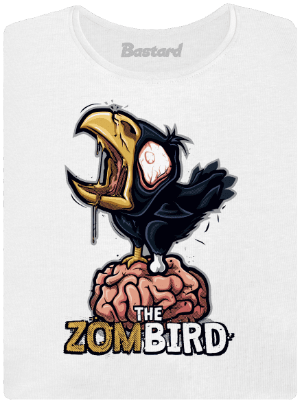 Zombird dámské tričko premium White