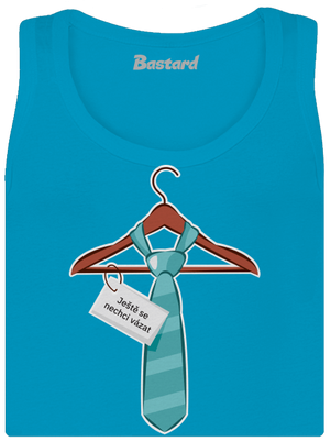 Nechci se vázat dámské tílko klasické Blue Atol