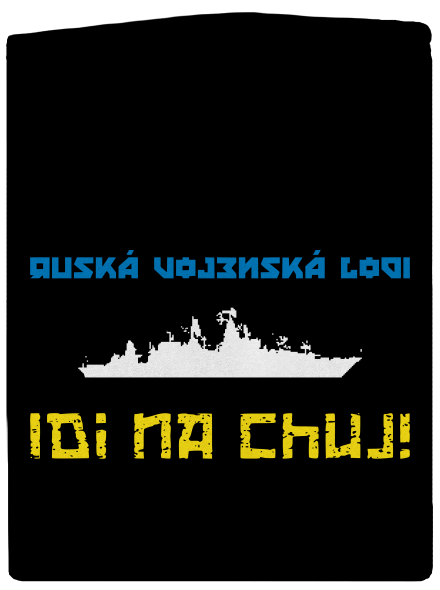 Ukrajina - Lodi idi na chuj dámská mikina na zip Black