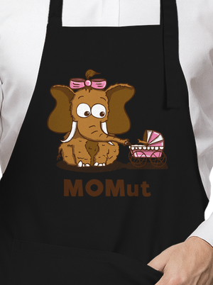 Momut zástěra Black