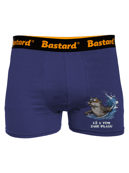 Už v tom zase plavu boxerky Blue Navy