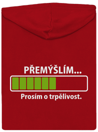 pánská mikina na zip