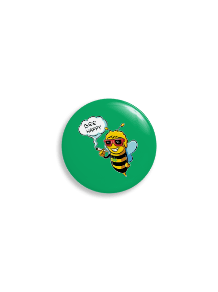 Bee happy placka uni