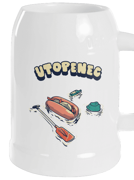 Utopenec půllitr White