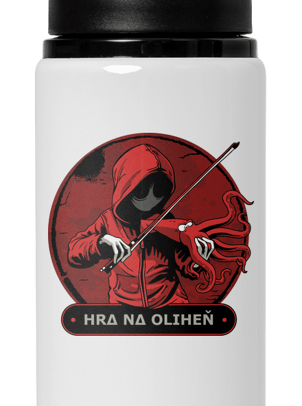Hra na oliheň lahev na vodu White