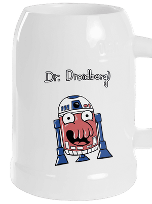 Dr. Droidberg půllitr White