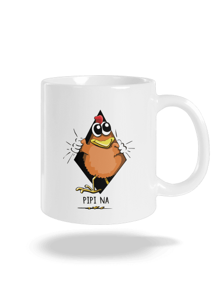 Pipina klasický hrnek White