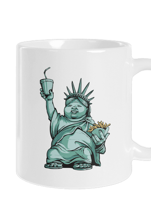 Americký idol klasický hrnek White