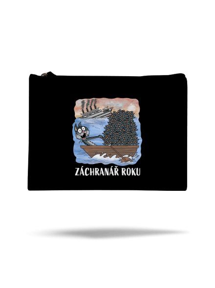 Záchranář roku taštička Black