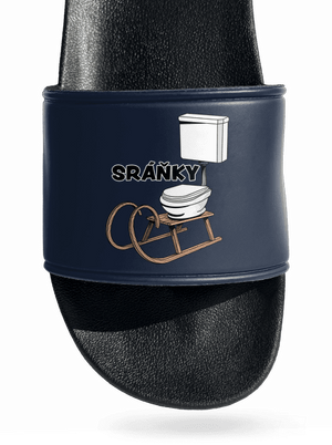 Sráňky pantofle Navy