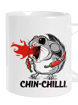 Chinchilli velký hrnek White