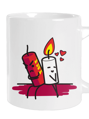 TNT velký hrnek White