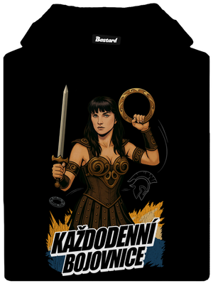 B19: Xena dámská mikina klokanka Black