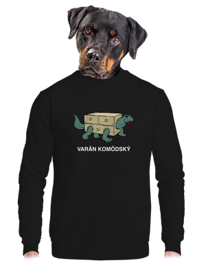 unisex mikina bez kapuce