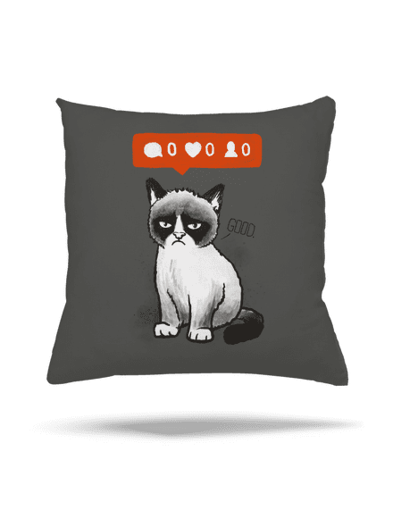 Grumpy polštář Gray Pol