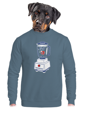 unisex mikina bez kapuce