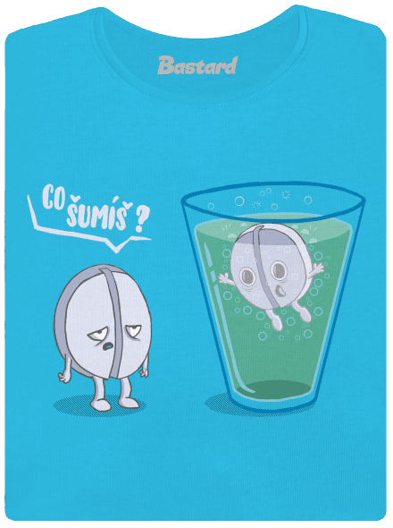 Co šumíš dámské tričko Blue Atol