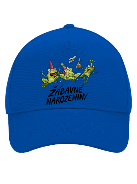 Žábavné narozeniny kšiltovka baseballka Bright Royal