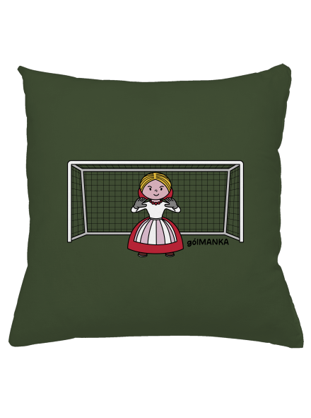 Gólmanka polštář Olive Green