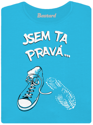 Hledám tu pravou dámské tričko s lemem Blue Atol