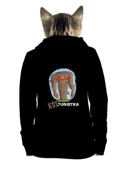 Kůlturista dámská mikina na zip Black