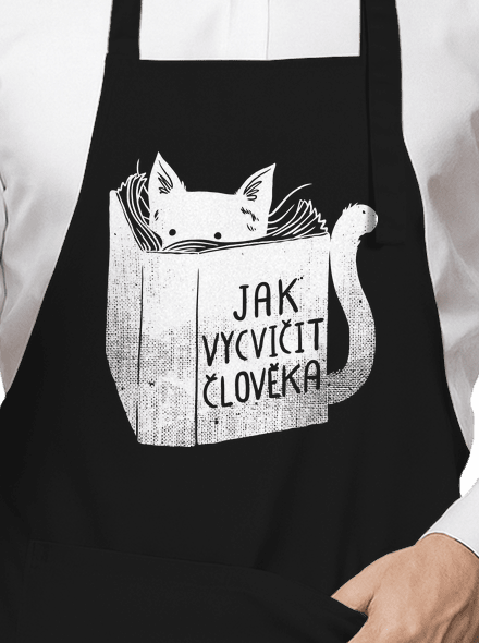 Povinná četba zástěra Black