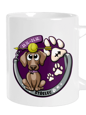 Psí horoskop: Střelec velký hrnek White