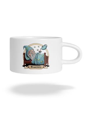 Maroděj hrnek makronka White