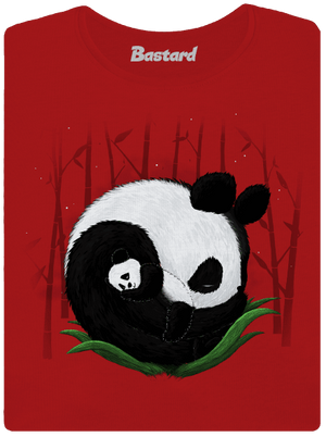 Dvě spící pandy dámské tričko Red Mal