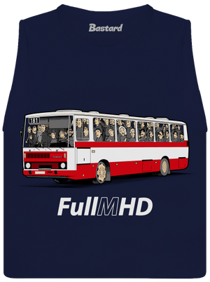 Full MHD dámské tílko volné Navy