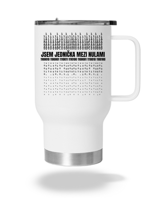 Jednička mezi nulami termohrnek White