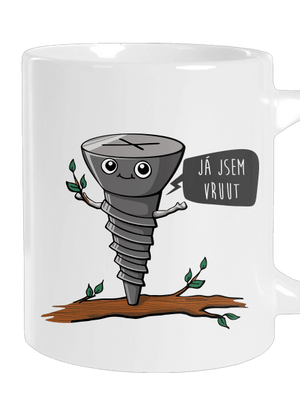 Já jsem Vruut velký hrnek White