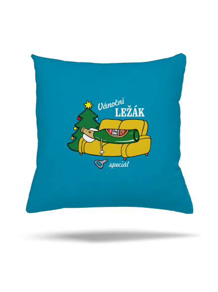 Vánoční ležák polštář Blue Turquoise