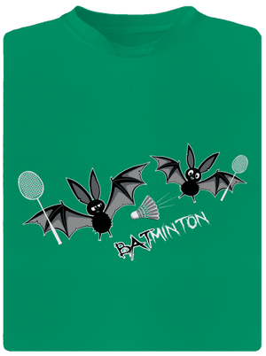 Batminton dětské sportovní tričko Kelly Green Mal