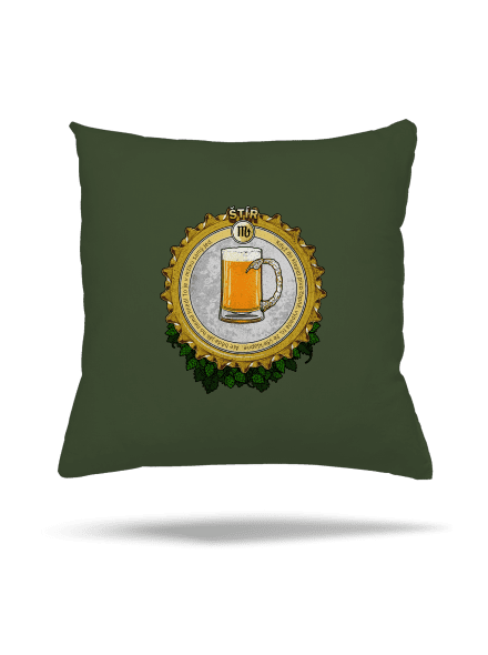 Pivní horoskop: Štír polštář Olive Green