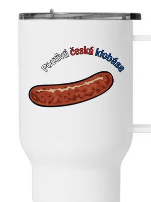 Poctivá buchta a klobása termohrnek White