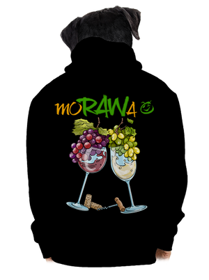 Morawa pánská mikina na zip Black