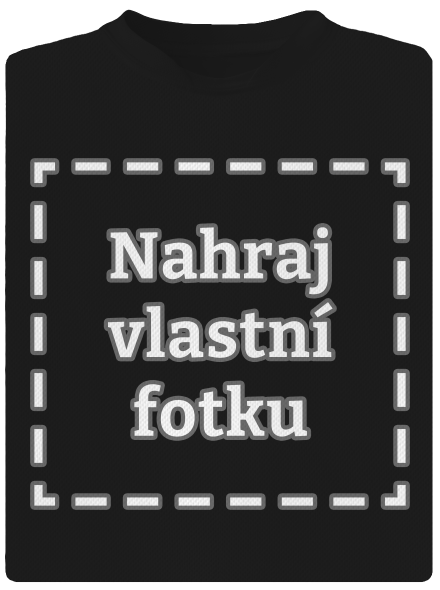 Vlastní potisk pánské sportovní tričko Black