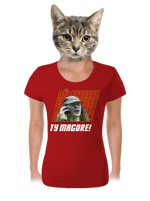 B18: Jiří Kára dámské tričko Red Mal