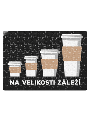 Na velikosti záleží puzzle White