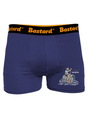 Ujíždím na pivu boxerky Blue Navy