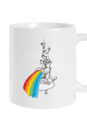 Jak vzniká duha klasický hrnek White