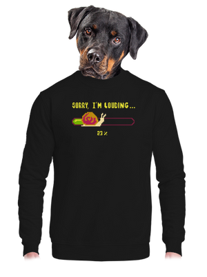 unisex mikina bez kapuce