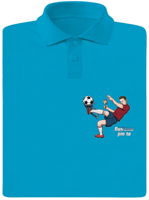 Natřeme jim to - Fotbal pánská polokošile Blue Atol