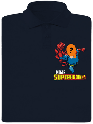 Moje superhrdinka pánská polokošile Navy Mal