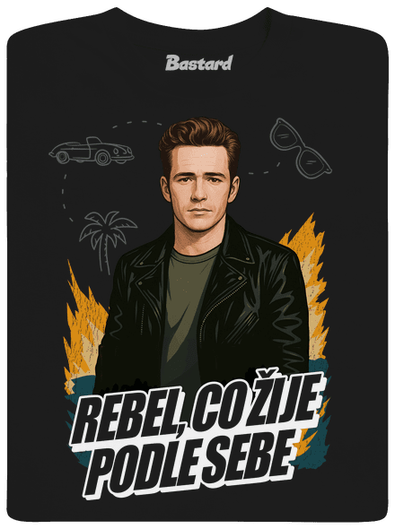 B19: Dylan z Beverly Hills pánské tričko Black