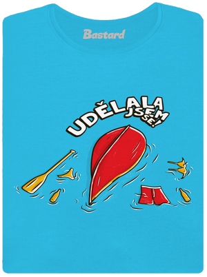 Udělal jsem se dámské tričko Blue Atol