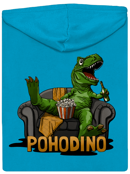 Pohodino dámská mikina na zip Blue Atol